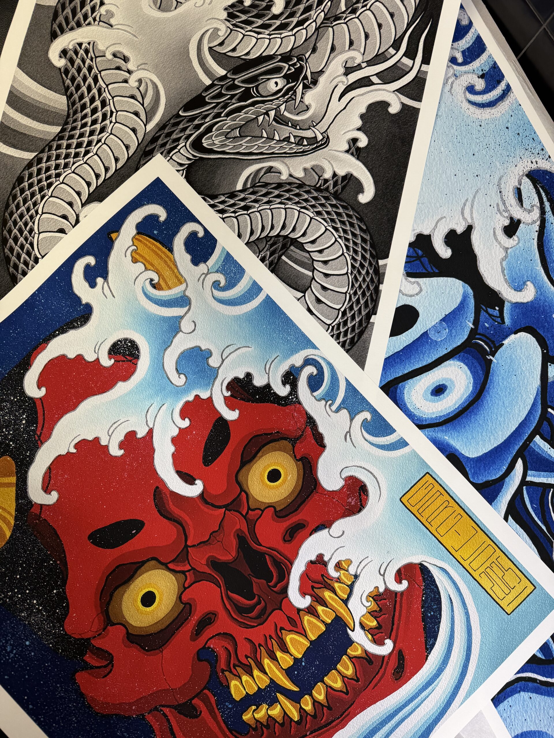 Japanese prints by Fabio Gargiulo